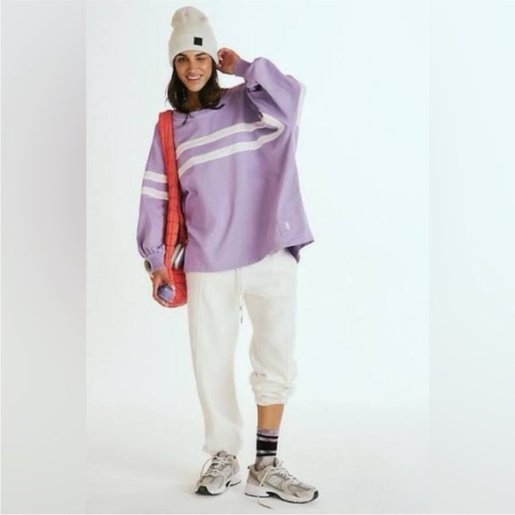 FP Movement by Free People Lilac Post Up Layer Long Sleeve Top - Picture 2 of 6